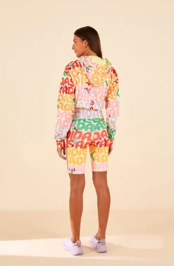 FARM Rio Adidas Farm Bike Short Pearl Citrine New