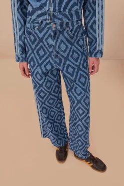 FARM Rio Adidas Denim Pants Hot