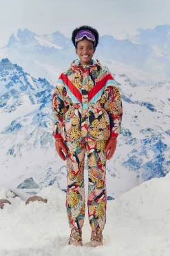 FARM Rio Banana Bunch Ski Puffer Jacket Outlet