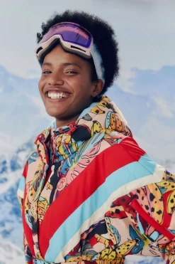 FARM Rio Banana Bunch Ski Puffer Jacket Outlet