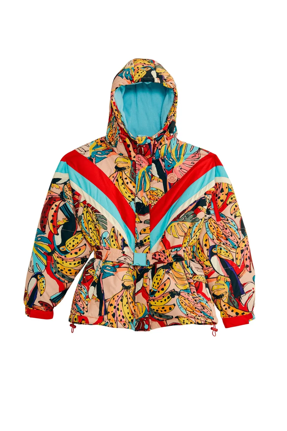 FARM Rio Banana Bunch Ski Puffer Jacket Outlet