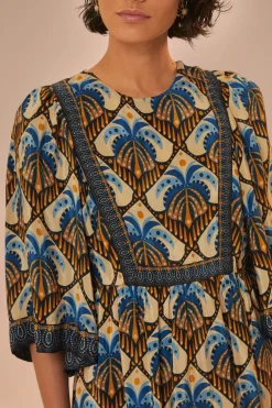FARM Rio Beige Cocopalm Maxi Dress Sale