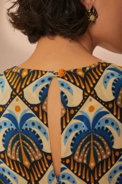 FARM Rio Beige Cocopalm Maxi Dress Sale