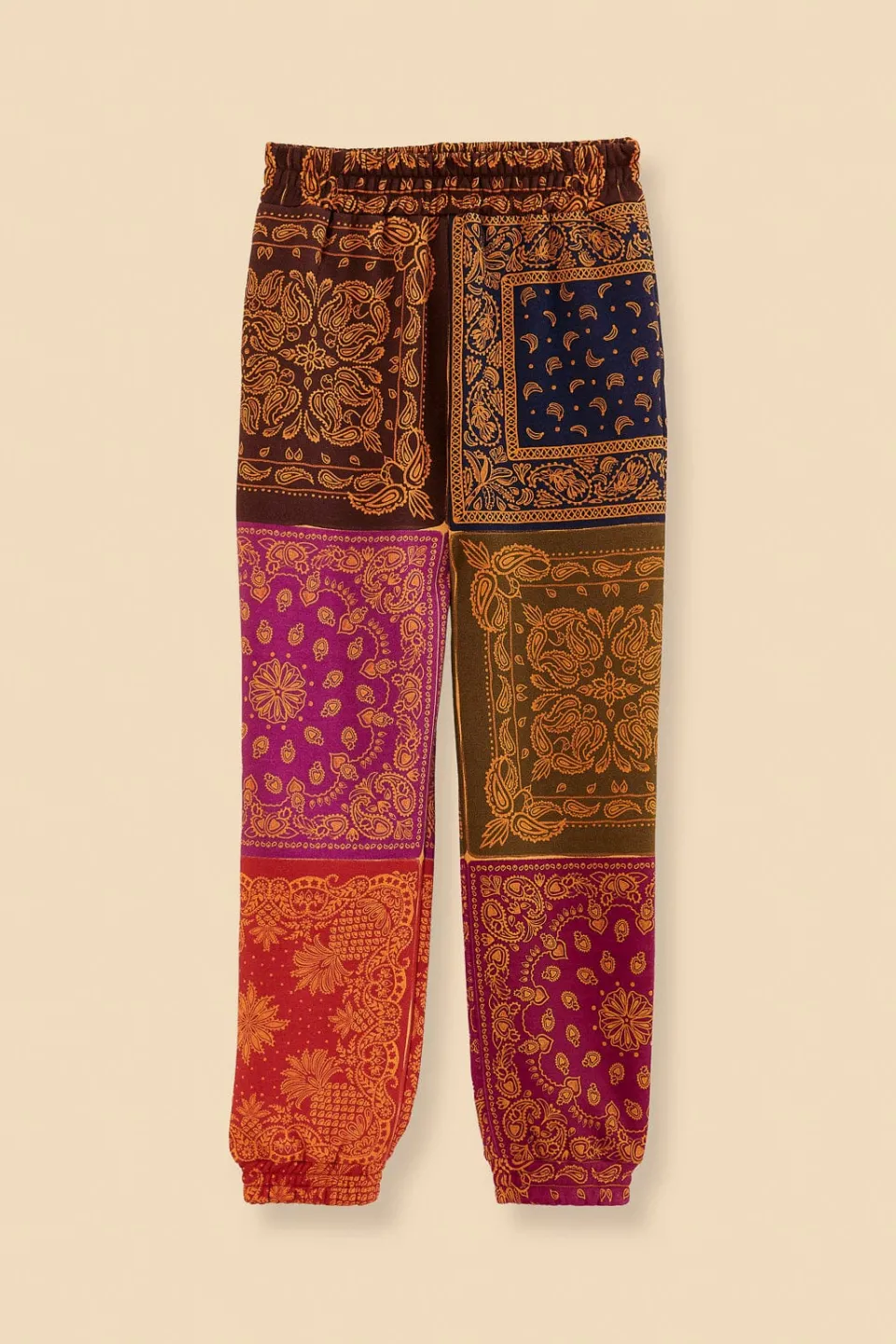 FARM Rio Black Bandana Dream Scarf Sweatpants Discount