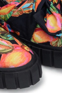 FARM Rio Black Cashew Mule Sneaker With Bow Online