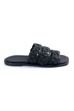 FARM Rio Black Circles Flat Sandal Best