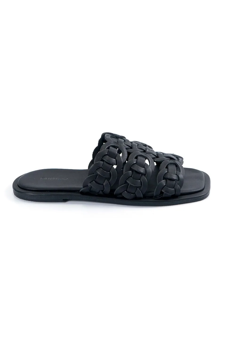 FARM Rio Black Circles Flat Sandal Best