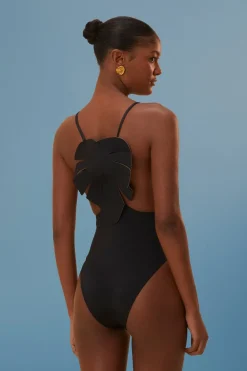 FARM Rio Black One-Piece Swimsuit Discount