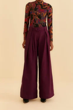 FARM Rio Black Wild Horses Tulle Blouse Outlet