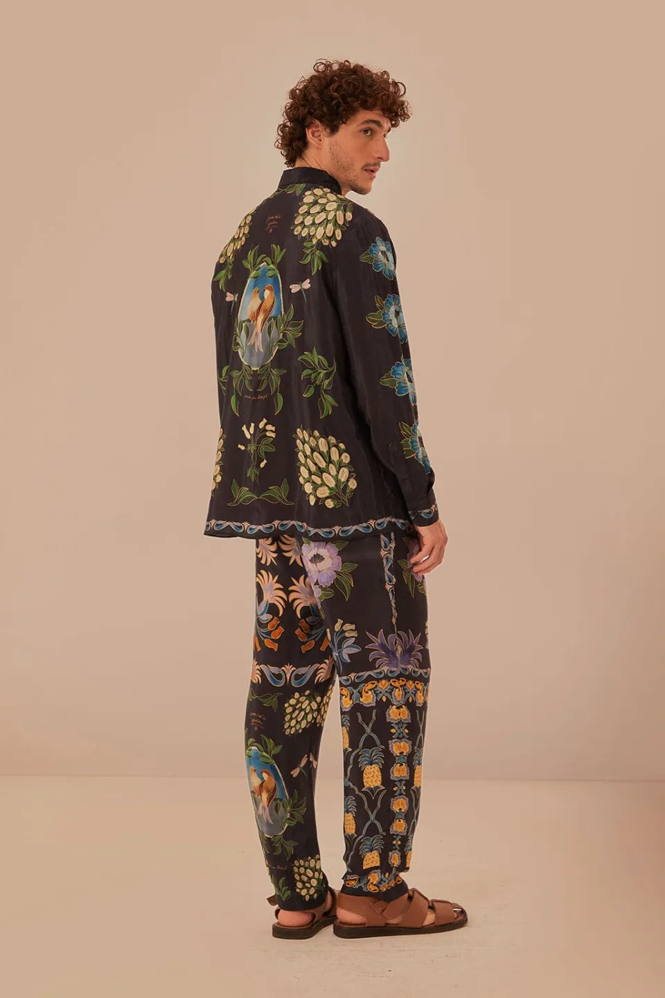 FARM Rio Black Winter Garden Pants Clearance