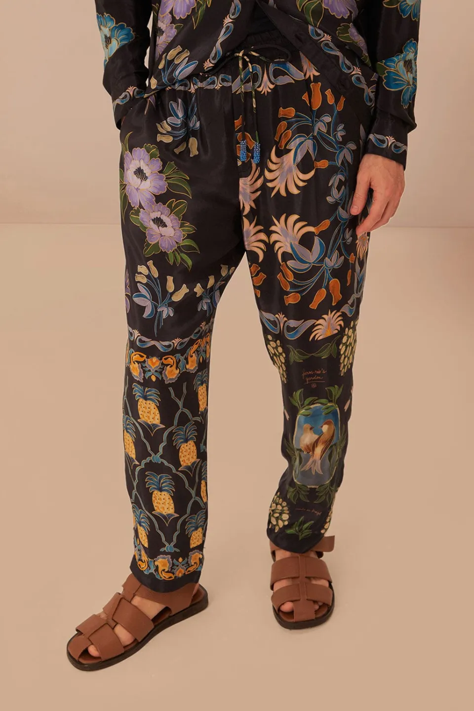 FARM Rio Black Winter Garden Pants Clearance