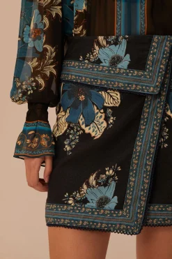 FARM Rio Blossom Tapestry Skirt Hot