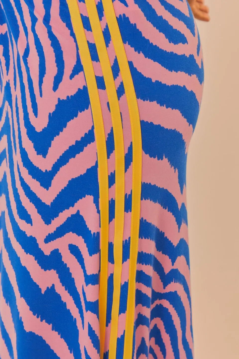 FARM Rio Blue Adidas Maxi Skirt Clearance