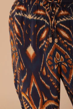 FARM Rio Blue Pineapple Ikat Pants Discount
