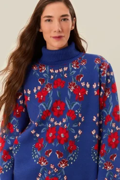 FARM Rio Butterflower Knit Sweater Online