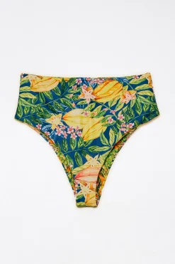 FARM Rio CAIPIRINHA HIGH WAIST BIKINI BOTTOM Hot