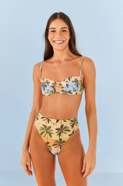 FARM Rio Carioca High Waisted Bikini Bottom Discount
