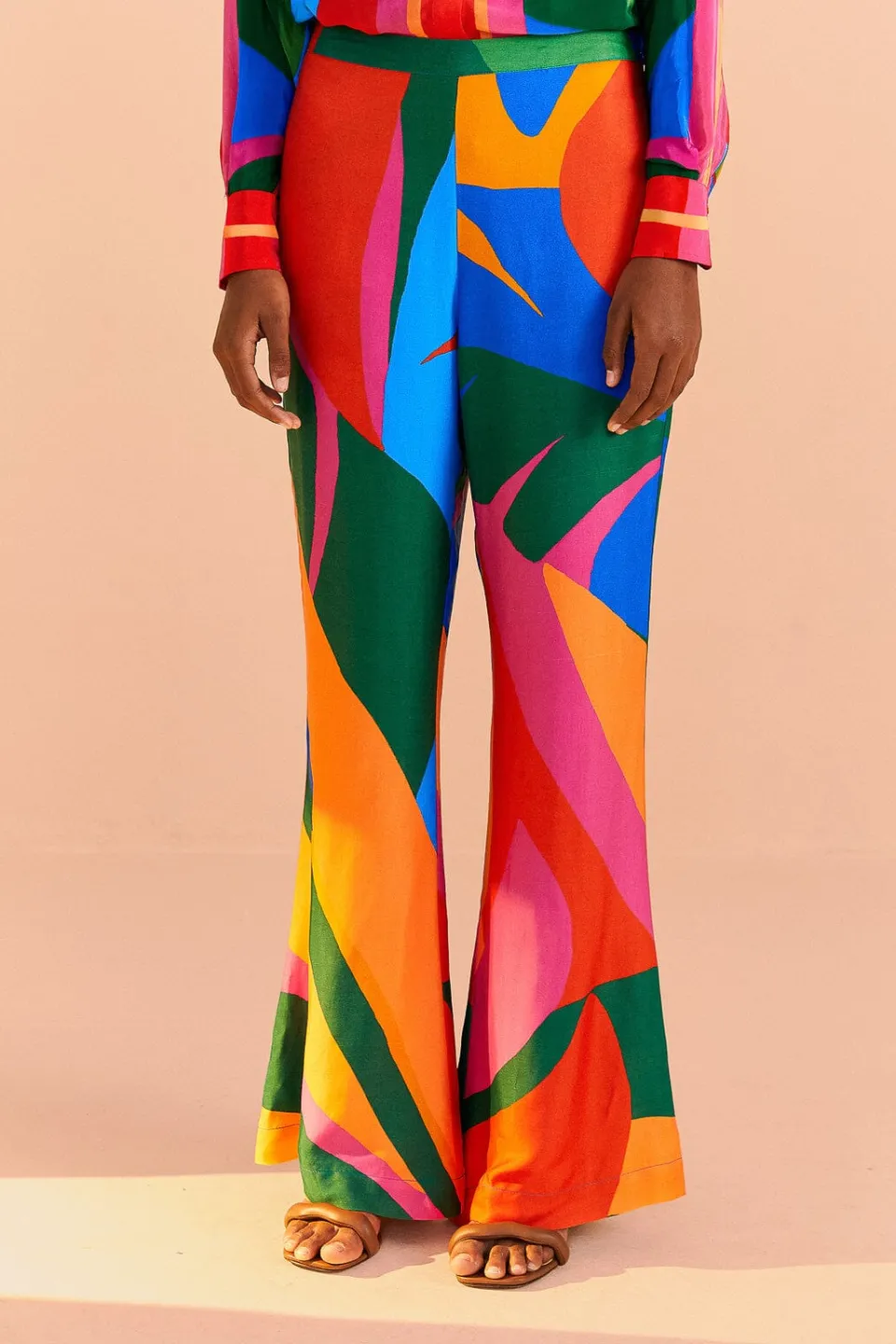 FARM Rio Colorful Leaves Lenzing™ Ecovero™ Viscose Pants Online
