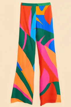 FARM Rio Colorful Leaves Lenzing™ Ecovero™ Viscose Pants Online