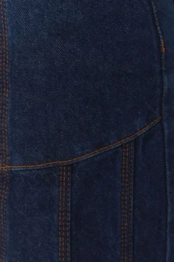 FARM Rio Dark Denim High Waist Snips Pants Online