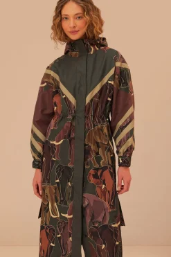 FARM Rio Elephants Maxi Raincoat Clearance