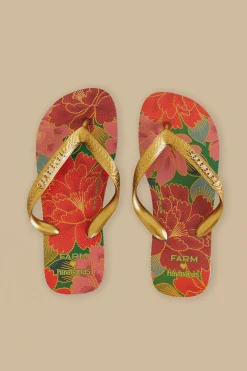 FARM Rio Farm Chita Solar Havaianas Sandals Discount