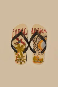 FARM Rio Farm Copacabana Havaianas Sandals New