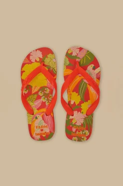FARM Rio Farm Neon Flor Havaianas Sandals Hot