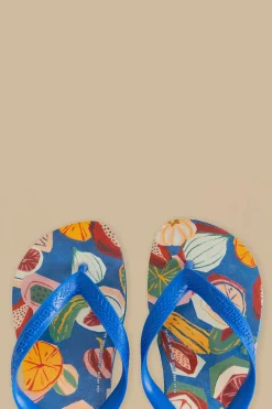 FARM Rio Farm Salada De Frutas Havaianas Sandals New