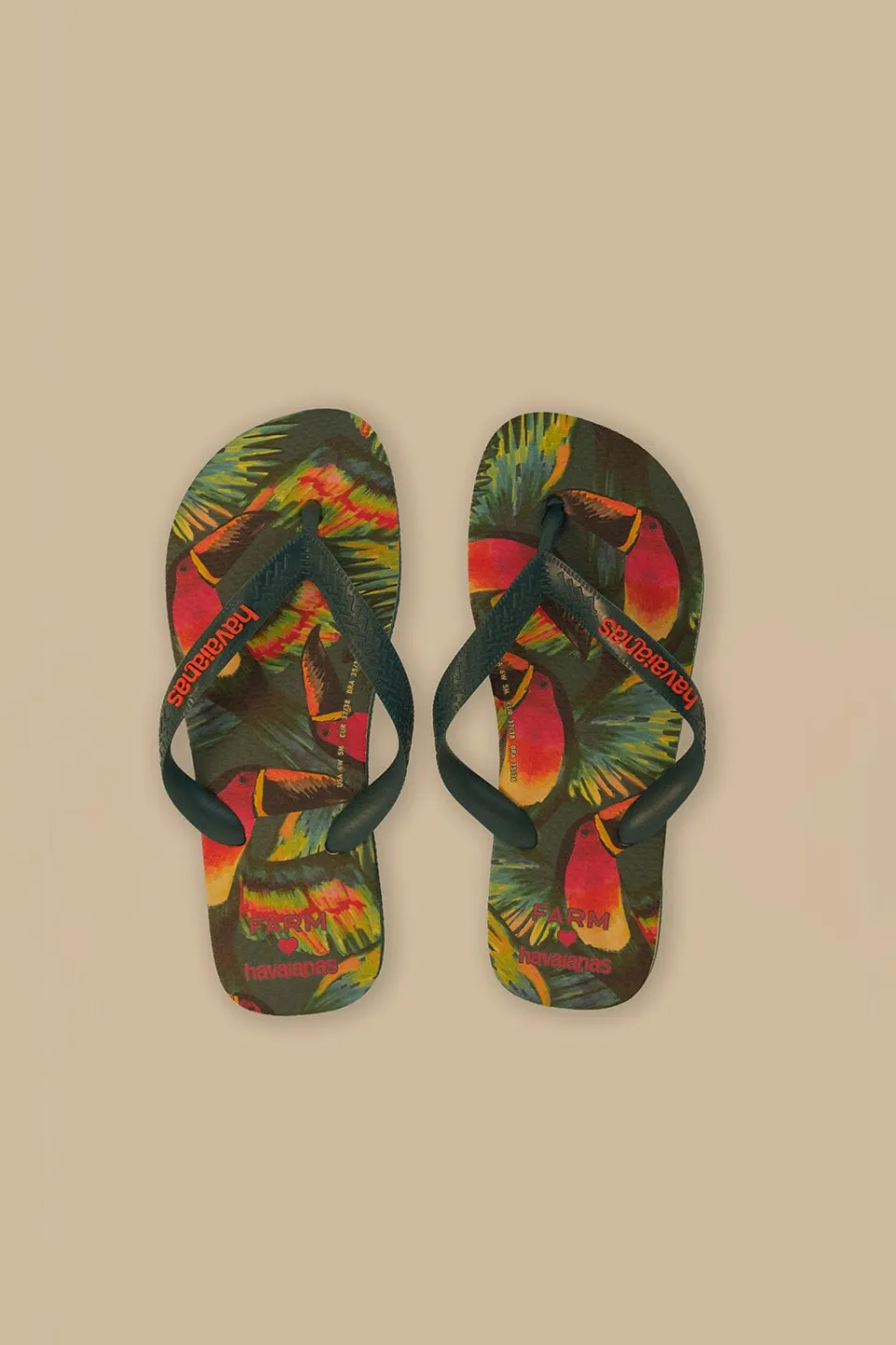 FARM Rio Farm Tuca Havaianas Sandals Hot