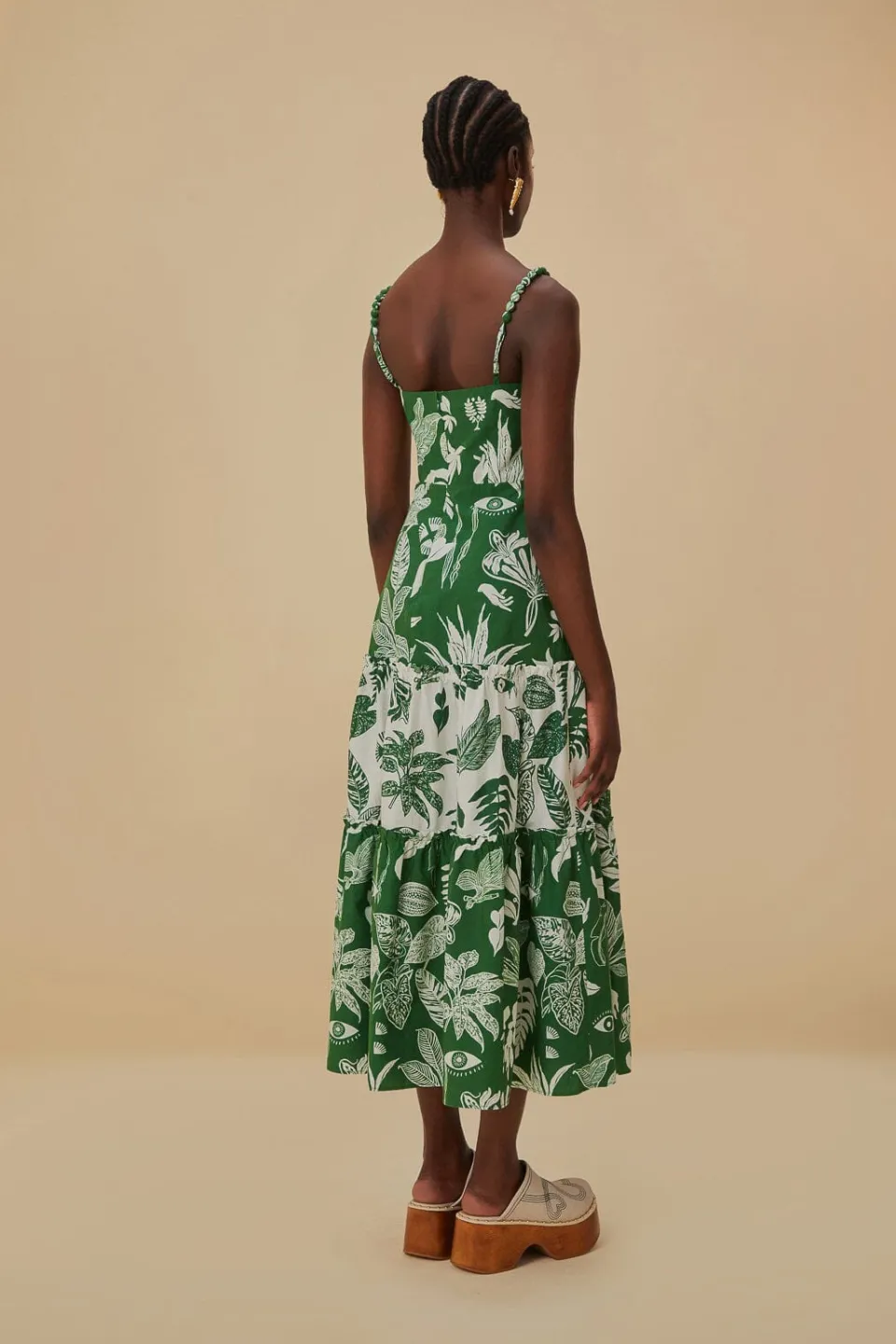 FARM Rio Forest Soul Mix Midi Dress Discount