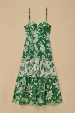 FARM Rio Forest Soul Mix Midi Dress Discount