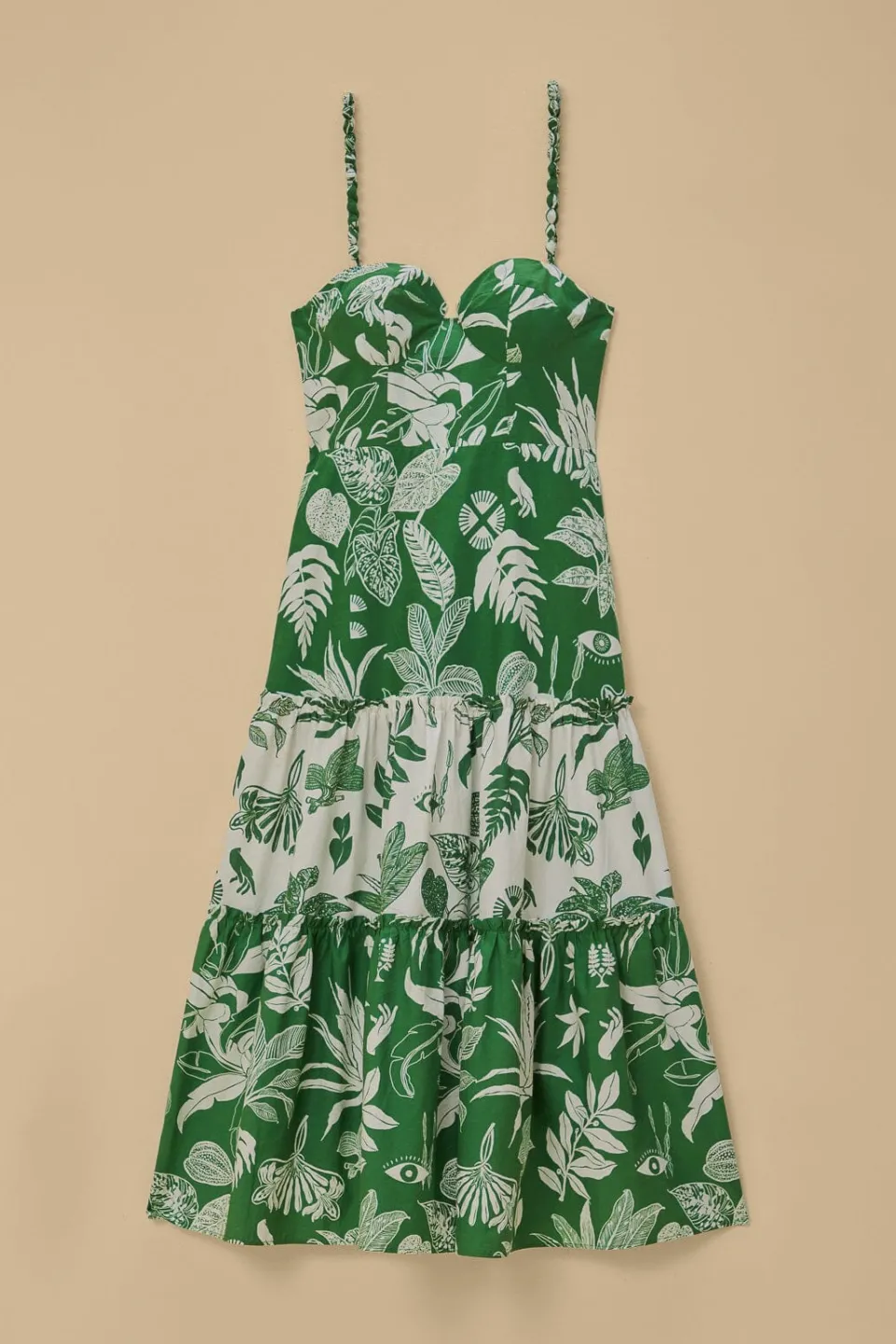 FARM Rio Forest Soul Mix Midi Dress Discount
