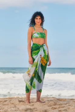FARM Rio Fresh Bananas Sarong Outlet