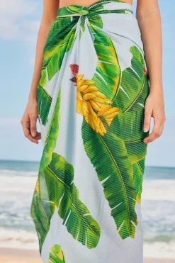 FARM Rio Fresh Bananas Sarong Outlet