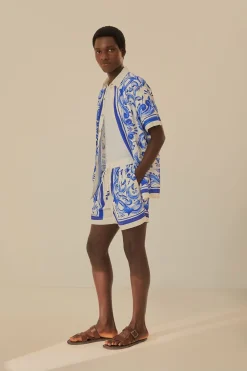 FARM Rio Garden Tiles Shorts Online
