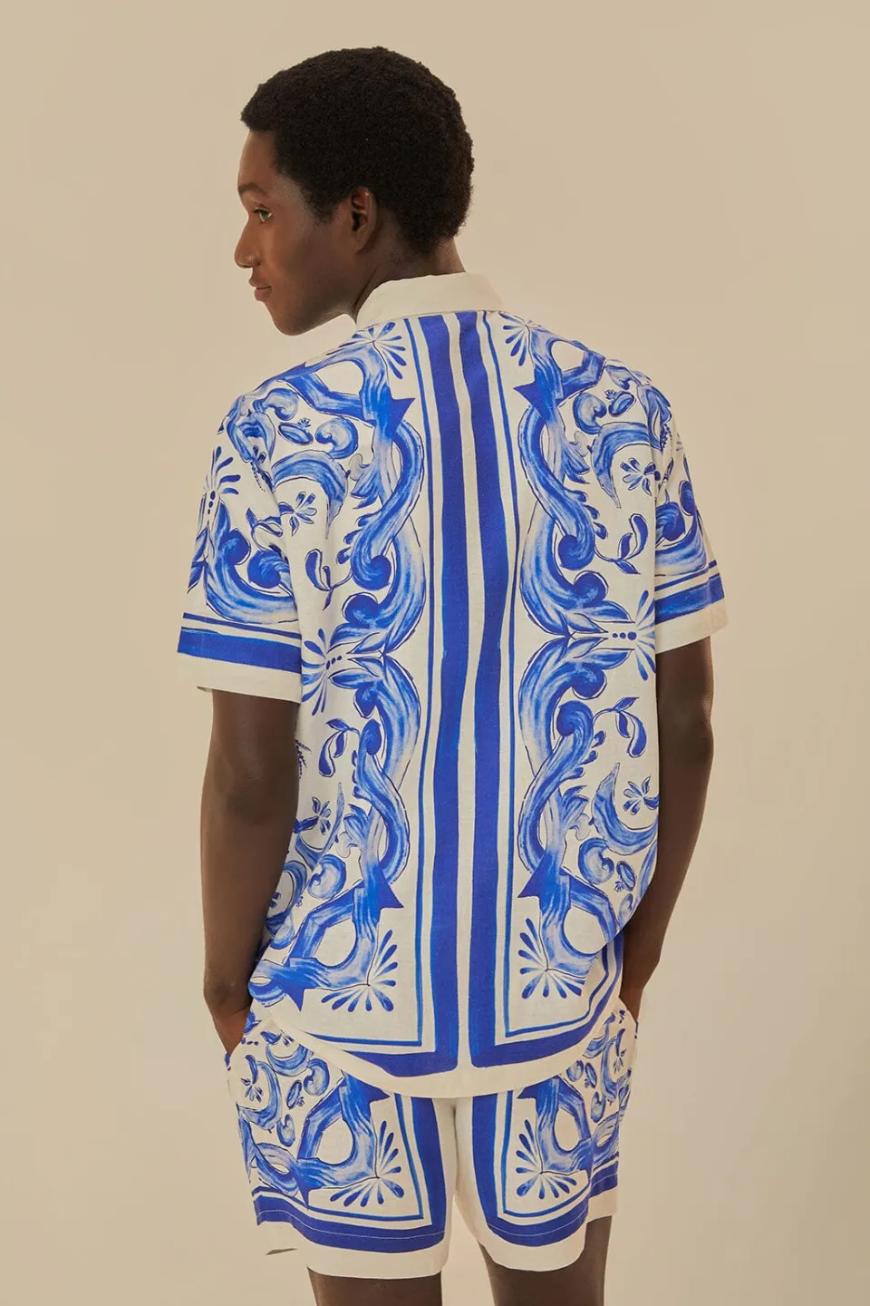 FARM Rio Garden Tiles Shorts Online