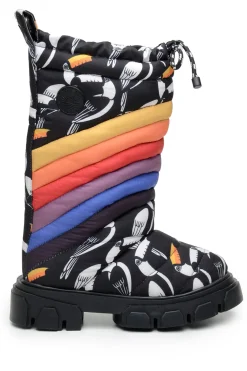 FARM Rio GRAPHIC TOUCANS PUFFY TALL BOOT Hot