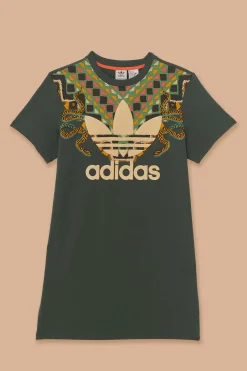 FARM Rio Green Adidas T-Shirt Dress Online