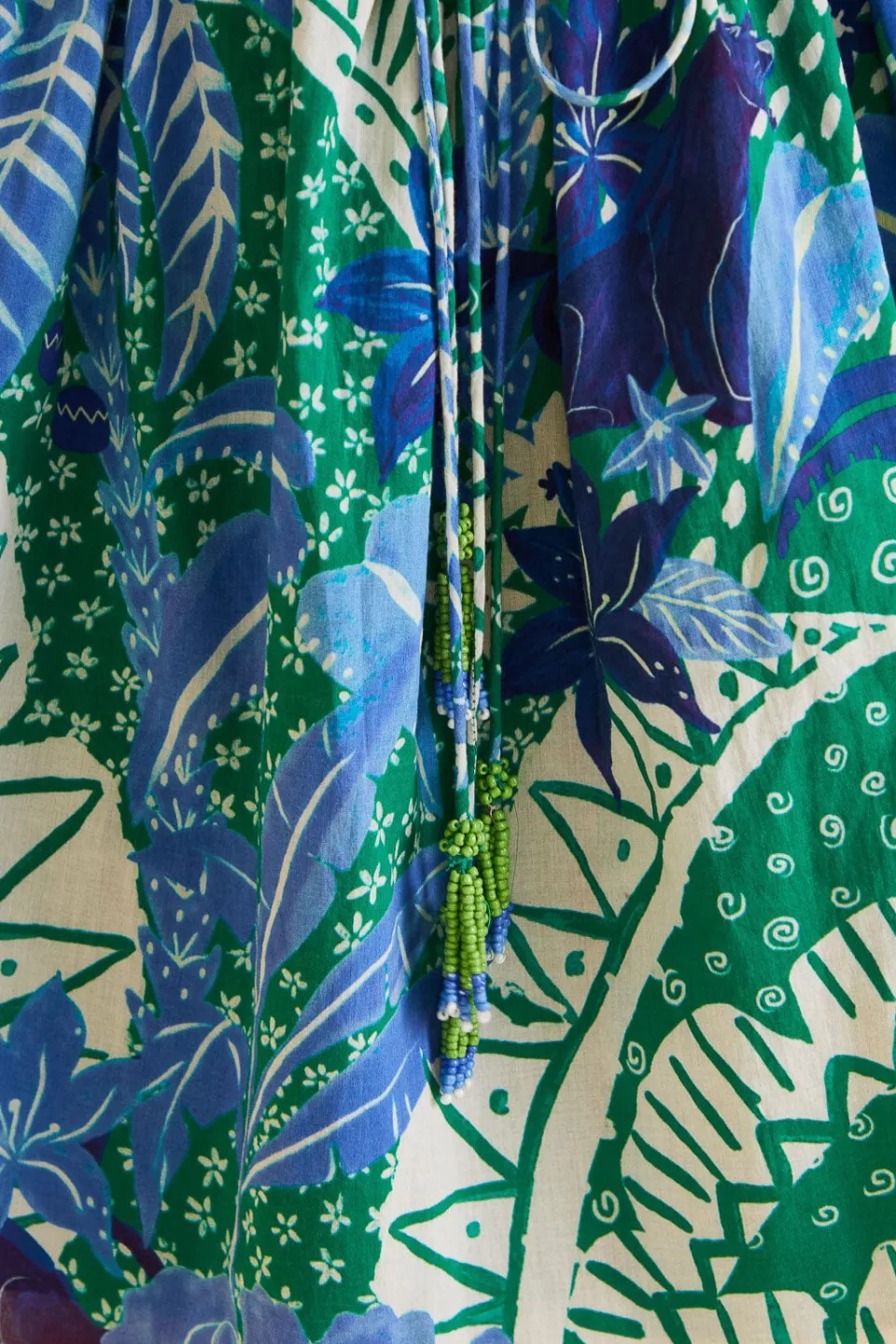 FARM Rio Green Jungle Panther Mini Dress Hot