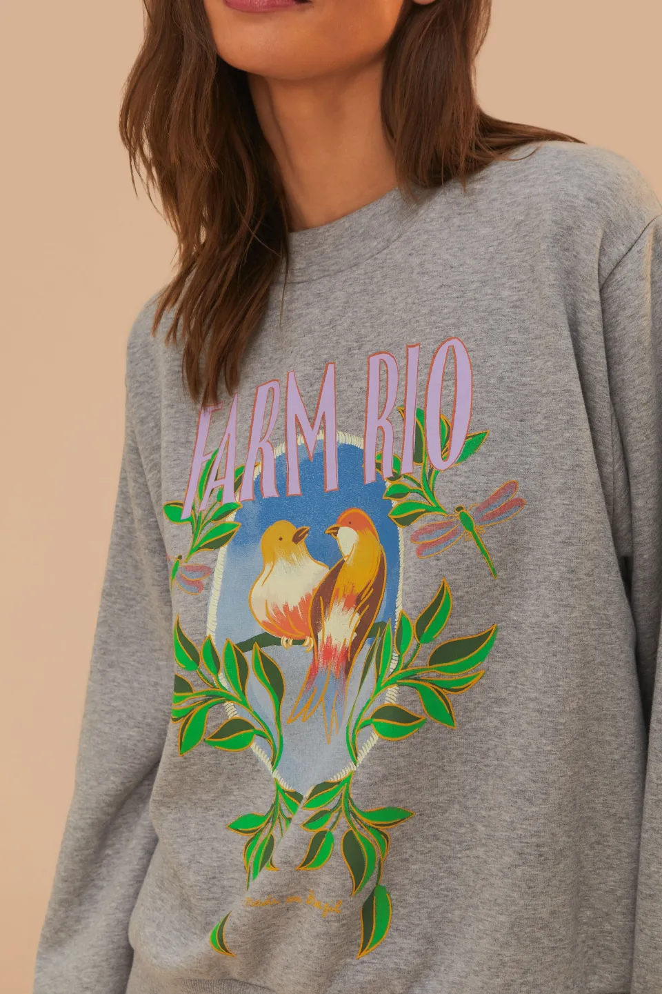 FARM Rio Grey Sweatshirt Best
