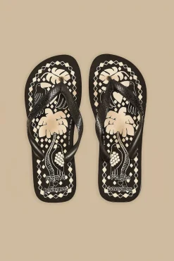 FARM Rio Jungle Scarf Havaianas Sandals Hot