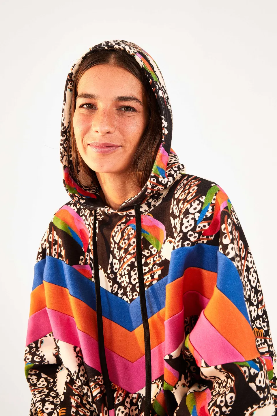 FARM Rio Leopard Toucans Sweatshirt Clearance