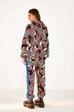 FARM Rio Leopard Toucans Sweatshirt Clearance