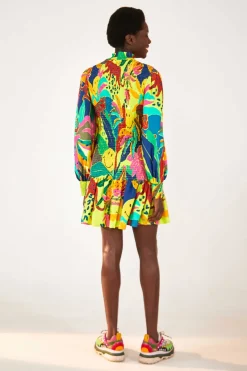 FARM Rio Leopards Jungle Smiley® Mini Dress Best