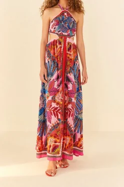 FARM Rio Macaw Scarf Maxi Dress Online