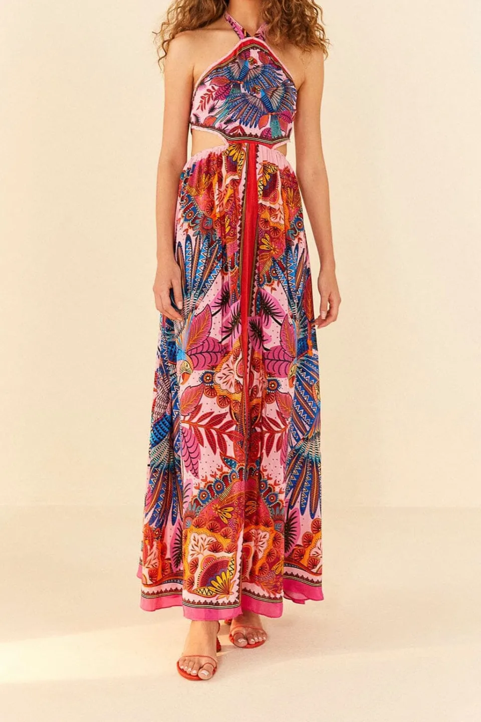 FARM Rio Macaw Scarf Maxi Dress Online