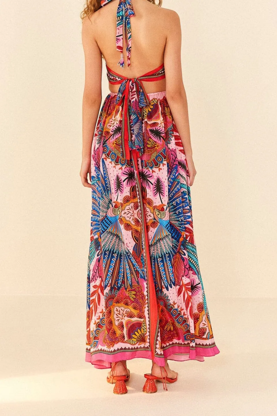 FARM Rio Macaw Scarf Maxi Dress Online
