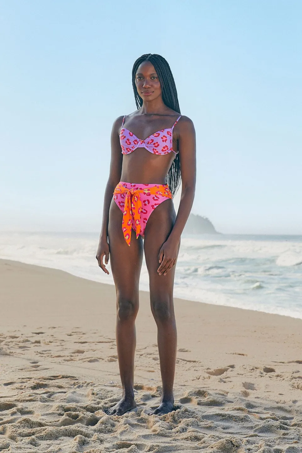 FARM Rio Maxi Leopard Patch Bikini Bottom Sale