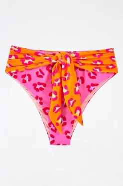 FARM Rio Maxi Leopard Patch Bikini Bottom Sale